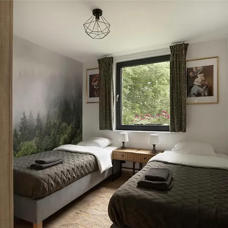 Ferienhaus Okno Na Beskidy-domek Z Balia , Sauna I Niesamowitym Widokiem Na Gory
