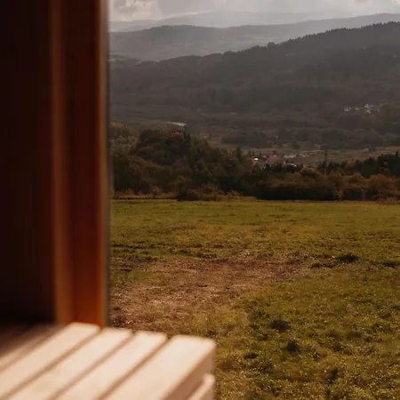 Okno Na Beskidy-domek Z Balia , Sauna I Niesamowitym Widokiem Na Gory Ferienhaus *