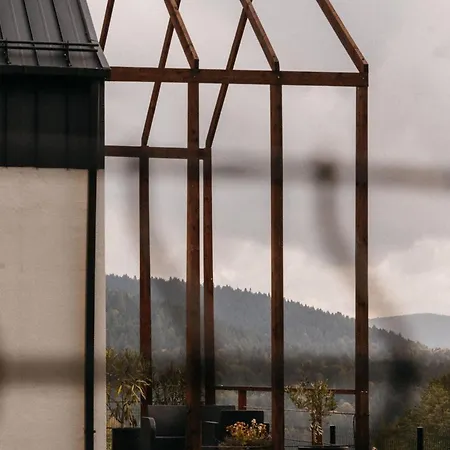 Ferienhaus Okno Na Beskidy-domek Z Balia , Sauna I Niesamowitym Widokiem Na Gory Makow Podhalanski